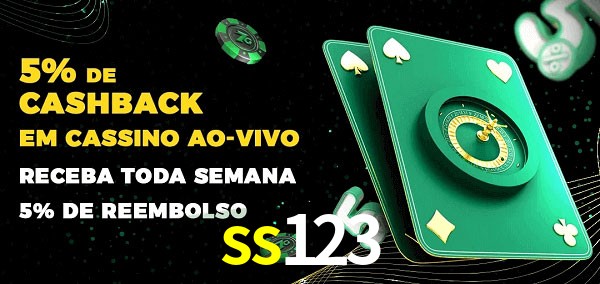 Promoções do cassino ao Vivo ss123